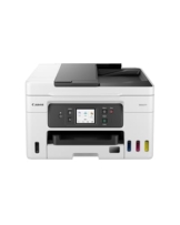 Canon MAXIFY GX4050 MegaTank Multifunktionsdrucker 4in1 (Tintenstrahl, Druck, Kopie, Scan, Fax, ADF 35 Blatt, WLAN, LAN, Touch LCD, Duplex, niedrige Seitenkosten, hohe Reichweite, gerader Einzug) weiß - 1