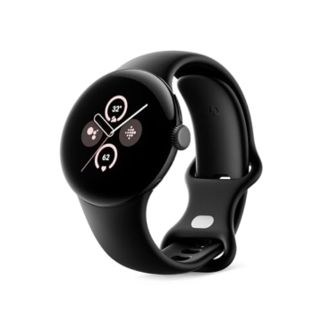 Google Pixel Watch 2 - das Beste von Google und Fitbit – Herzfrequenzmessung, Stressmanagement, Sicherheitsfunktionen – Android – Aluminiumgehäuse in Matte Black – Sportarmband in Obsidian – WLAN - 3