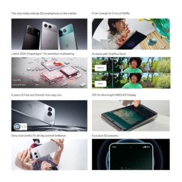 OnePlus Nord 4 5G 16GB RAM 512GB Speicher SIM-freies Smartphone mit 50 MP Dual-Kamera + OIS - Oasis Green - 8