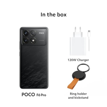 Poco F6 Pro Smartphone, 12+512GB Handy ohne Vertrag, 120Hz 6,67