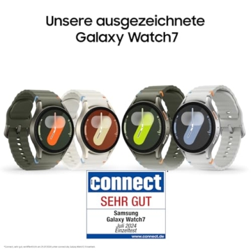 Samsung Galaxy Watch7 Smartwatch, Fitness-Uhr, Fitness Tracker und Aktivitätstracker, 40 mm, Bluetooth, Cream, Inkl. 36 Monate Herstellergarantie - 3