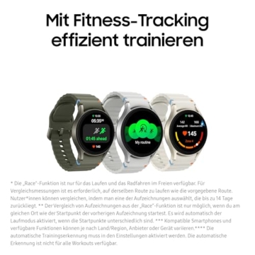 Samsung Galaxy Watch7 Smartwatch, Fitness-Uhr, Fitness Tracker und Aktivitätstracker, 40 mm, Bluetooth, Cream, Inkl. 36 Monate Herstellergarantie - 7