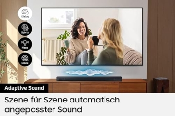 Samsung HW-Q610GC 3.1.-Kanal Q-Soundbar, Dolby Atmos / DTS:X, Q-Symphony, Adaptive Sound [2023] - 8