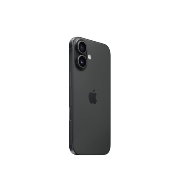 Apple iPhone 16 128 GB: 5G Handy mit Kamerasteuerung, A18 Chip und einem echten Boost für die Batterie. Funktioniert mit AirPods, Schwarz - 2