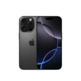 Apple iPhone 16 Pro 128 GB: 5G Handy mit Kamerasteuerung, 4K 120 fps Dolby Vision und einem großen Sprung bei der Batterielaufzeit. Funktioniert mit AirPods, Titan Schwarz - 1