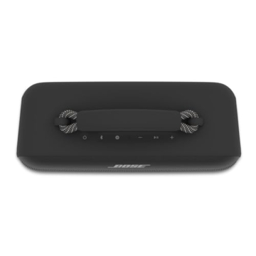 Bose Tragbarer SoundLink Max Lautsprecher, großer, wasserdichter Bluetooth-Lautsprecher, bis zu 20 Stunden Akkulaufzeit, USB-C, integrierter 3,5 mm AUX-Eingang, Schwarz - 4