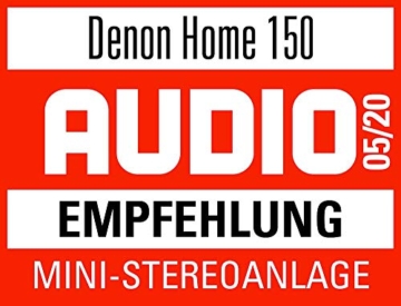 Denon Home 150 Multiroom-Lautsprecher, HiFi Lautsprecher mit HEOS Built-in, Alexa integriert, WLAN, Bluetooth, USB, AirPlay 2, Hi-Res Audio, schwarz - 11