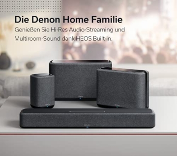 Denon Home 150 Multiroom-Lautsprecher, HiFi Lautsprecher mit HEOS Built-in, Alexa integriert, WLAN, Bluetooth, USB, AirPlay 2, Hi-Res Audio, schwarz - 9