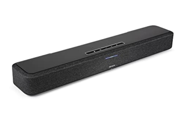 Denon Home Sound Bar 550 kompakte Heimkino Soundbar mit Dolby Atmos, DTS:X, Alexa Built-in, WLAN, Bluetooth, AirPlay 2, HEOS Built-in, HDMI eARC, 4K Ultra-HD, Dolby Vision, HDR10, Schwarz - 1