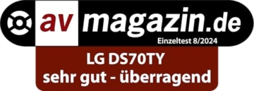 LG DS70TY 3.1.1 Dolby Atmos Soundbar (400W) mit kabellosem Subwoofer (eARC, HDMI, Optisch, Bluetooth) [2024], Schwarz - 12