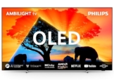 PHILIPS Ambilight 55OLED759 4K OLED Smart TV - 55-Zoll Display mit P5 AI Perfect Picture Ultra HD, Titan OS, Dolby Vision und Dolby Atmos, Funktioniert mit Alexa und Google Sprachassistent - 1