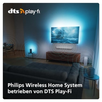 Philips Ambilight 55OLED809 4K OLED Smart TV - 55-Zoll Display mit P5 AI Perfect Picture, Ultra HD Google TV, Dolby Vision und Dolby Atmos Sound - Funktioniert mit Alexa und Google Sprachassistent - 14
