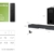 PHILIPS TAB7908/10 Soundbar 5.1.2 mit kabellosem Subwoofer | 740W | Dolby Atmos | DTS Virtual:X | Surround Sound | Roku TV Ready Easylink | Fernbedienung | Wandhalterung | Schwarz - 6