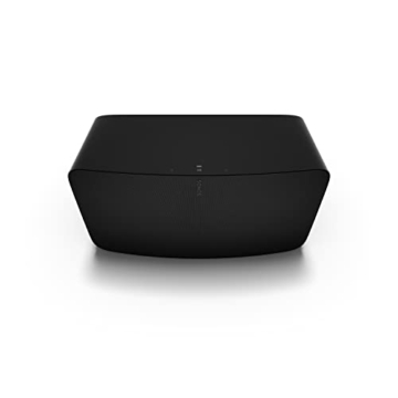 Sonos Five | HiFi Speaker mit WLAN, 3,5-mm-Eingang und Support für Streaming in High Resolution Audio - Schwarz - 2