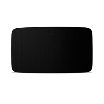 Sonos Five | HiFi Speaker mit WLAN, 3,5-mm-Eingang und Support für Streaming in High Resolution Audio - Schwarz - 3