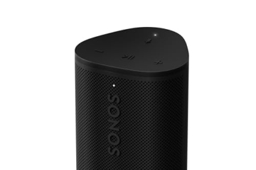 Sonos Roam 2 Extrem kompakter, mobiler WLAN Speaker - Wasserdicht - 10 Stunden Akkulaufzeit - Schwarz - 2