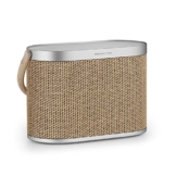 Bang & Olufsen Beosound A5 - Loud Wireless Home and Portable Bluetooth 360° Speaker with USB-C Cable and Integrated Qi Wireless Charging Pad - Nordic Weave - 1