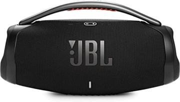 JBL Boombox 3 – Kabelloser Bluetooth-Lautsprecher – Tragbare, wasserdichte Musikbox mit Innen - und Außenmodus – 24 Stunden Spielzeit – In Schwarz - 1