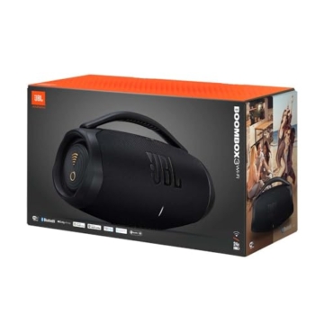 JBL Boombox 3 Wifi – Kabelloser Lautsprecher mit Bluetooth und Wifi – Kompatibel mit der JBL One App – 24 Stunden Wiedergabezeit – Wasser - und staubdicht – Integrierte Powerbank – Schwarz - 11