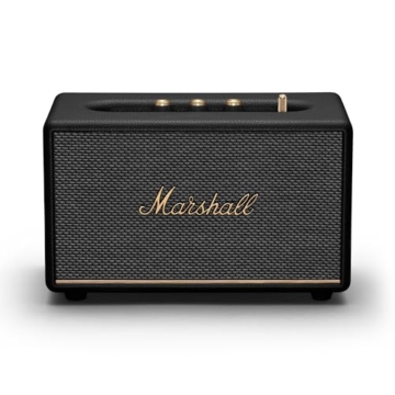 Marshall Acton III Bluetooth-Lautsprecher – Schwarz - 1