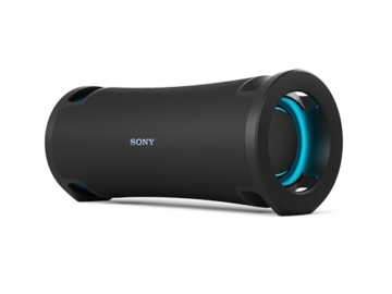 Sony ULT Field 7 - Tragbarer Bluetooth-Lautsprecher mit ULT Bass-Boost Funktion, 30 Stunden Akku, integrierter Powerbank, Wasser- und Staubdicht, LED, Mikrofon- und Gitarreneingang - Schwarz - 1