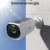 eufy Security S330 eufyCam 3, überwachungskamera aussen, 4K kabellose überwachungskamera solar 4+1 mit Gesichtserkennung K.I, Farbige Nachtsicht, Erweiterbarer Speicher 16TB, Gebührenfreie Nutzung - 2