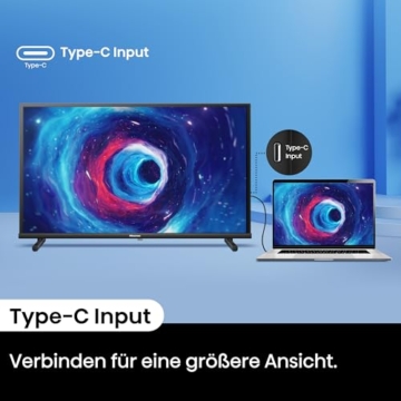 Hisense 32A5NQ 80 cm (32 Zoll) QLED Fernseher Full HD, Smart TV, Triple Tuner, AI Sports Mode, Dolby Atmos, Share to TV, Duale Positionierung, WiFi, Game & Hotel Modus, Schwarz [2024] - 13