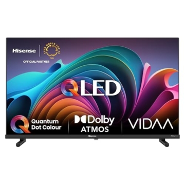 Hisense 32A5NQ 80 cm (32 Zoll) QLED Fernseher Full HD, Smart TV, Triple Tuner, AI Sports Mode, Dolby Atmos, Share to TV, Duale Positionierung, WiFi, Game & Hotel Modus, Schwarz [2024] - 1