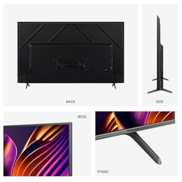 Hisense 65E7NQ Pro 164 cm (65 Zoll) Fernseher, 4K UHD, QLED, Smart TV, Total HDR, Dolby Vision IQ Atmos, 144Hz (VRR), HDMI 2.1, Game Mode PRO, Triple Tuner, Alexa Built-In, Dunkelgrau, [2024] - 3