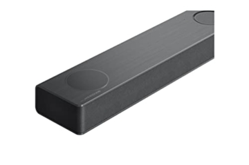 LG DS80QY 3.1.3 Soundbar (480W) mit kabellosem Subwoofer & MERIDIAN-Technologie (Dolby Atmos, HDMI, Bluetooth), Dark Steel Silver - 10