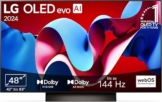 LG OLED48C47LA TV 48" (121 cm) OLED evo Fernseher (α9 Gen7 4K AI-Prozessor, webOS 24, Dolby Vision, bis zu 120Hz) [Modelljahr 2024] - 1