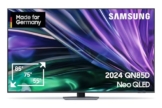 Samsung Neo QLED 4K QN85D Fernseher 55 Zoll, Samsung TV mit Neural Quantum 4K AI Gen2 Prozessor, Quantum-Matrix-Technologie, AI 4K Upscaling, Smart TV, KI TV, GQ55QN85DBTXZG, Deutsches Modell [2024] - 1