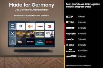 Samsung Neo QLED 4K QN85D Fernseher 55 Zoll, Samsung TV mit Neural Quantum 4K AI Gen2 Prozessor, Quantum-Matrix-Technologie, AI 4K Upscaling, Smart TV, KI TV, GQ55QN85DBTXZG, Deutsches Modell [2024] - 3