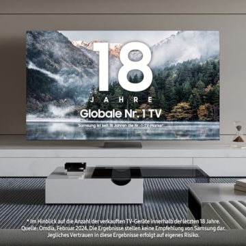 Samsung OLED 4K S85D Fernseher 55 Zoll, Samsung TV mit Neural Quantum 4K AI Gen2 Prozessor, OLED HDR, Contour Design, 4K Upscaling, Smart TV, KI TV, GQ55S85DAEXZG, Deutsches Modell [2024] - 14