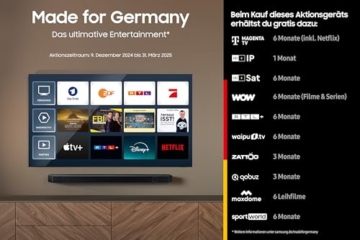 Samsung OLED 4K S90D Fernseher 65 Zoll, Samsung TV mit Neural Quantum 4K AI Gen2 Prozessor, OLED HDR+, 4K AI Upscaling, Smart TV, KI TV, GQ65S90DATXZG, Deutsches Modell [2024] - 3