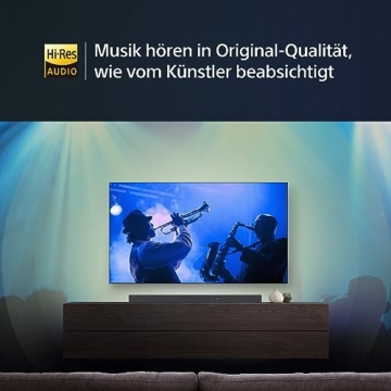 Sony HT-A7000 7.1.2ch 500W Dolby Atmos Soundbar für TV with eingebautem dual subwoofer, 360 Spatial Sound Mapping, funktioniert mit Alexa und Google Assistant - 7