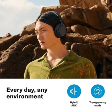 Sennheiser ACCENTUM kabelloser Bluetooth-Kopfhörer – 50 Stunden Akkulaufzeit, hochwertige Klangqualität, hybride ANC-Technologie ganzen Tag, Schwarz - 6