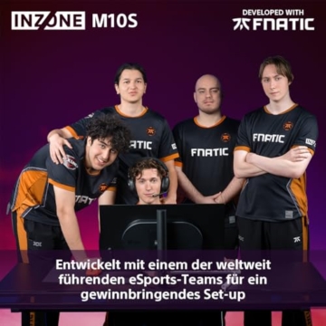 Sony INZONE M10S 27“ OLED QHD PC Gaming Monitor: 1440p, 480Hz, 0.03ms GTG, DCI-P3 98.5%, G-Sync, Adaptive Sync, VRR, Co-entwickeltes Modell mit Fnatic, 1300 nits, DisplayPort 2.1-2 x HDMI 2.1- PC, PS5 - 12