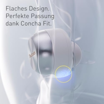 Technics EAH-AZ100E-K Kabellose Ohrhörer mit Geräuschunterdrückung, 10mm Magnetic Fluid Driver, Multipoint-Bluetooth, Voice Focus AI, Bequeme In-Ear-Kopfhörer, Schwarz - 10