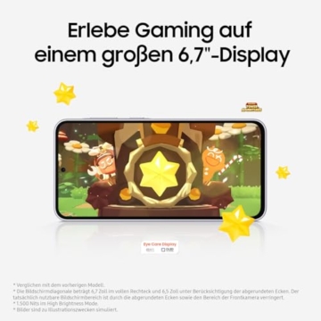 Samsung Galaxy A36 5G AI Smartphone ohne Vertrag, Simlockfreies AI Handy mit Android, 8 GB RAM, 256 GB Speicher, 50-MP-Kamera, Awesome Black, 2,5 Jahre Herstellergarantie [Exklusiv auf Amazon] - 9