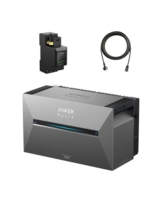 Anker SOLIX Solarbank 3 E2700 Pro, 4 MPPTs (3600W), bis zu 16kWh Kapazität, 1200W bidirektional, Anker Intelligence, verschwendungsfrei mit Zähler, Plug&Play (ohne Verlängerungskabel für Solarpanels) - 1