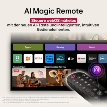 LG OLED55C5ELB TV 55 Zoll (139 cm) 4K OLED evo AI TV (α9 Gen8 4K AI Prozessor, webOS 25, 120Hz (VRR bis zu 144Hz)) [Modelljahr 2025] - 13
