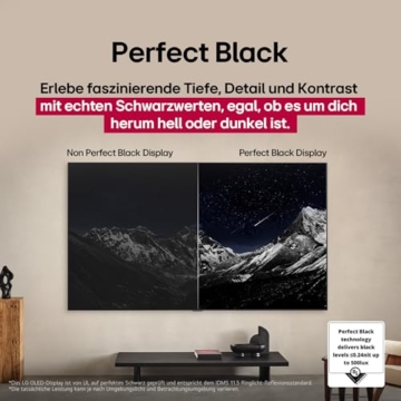 LG OLED55C5ELB TV 55 Zoll (139 cm) 4K OLED evo AI TV (α9 Gen8 4K AI Prozessor, webOS 25, 120Hz (VRR bis zu 144Hz)) [Modelljahr 2025] - 10