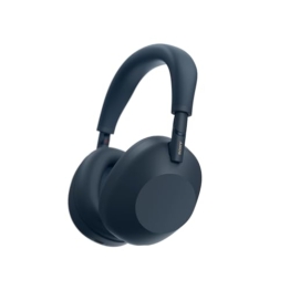 SONY WH-1000XM6 Flagship Noise Cancelling Over-Ear Wireless Kopfhörer, Signature Hi-Res Sound, ultimativer Komfort, faltbarem Design, strapazierfähige Tasche, 30 Std-Akku, iOS & Android, Midnight Blue - 1