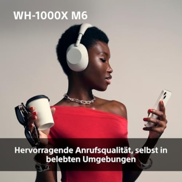 SONY WH-1000XM6 Flagship Noise Cancelling Over-Ear Wireless Kopfhörer, Signature Hi-Res Sound, ultimativer Komfort, faltbarem Design, strapazierfähige Tasche, 30 Std-Akku, iOS & Android, Midnight Blue - 9