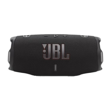 JBL Charge 6, tragbarer Bluetooth-Lautsprecher, 28 Stunden Akkulaufzeit, IP68 wasserdicht, Staub- und stoßfest, Pro Sound mit AI Sound Boost, Auracast Multi-Speaker, Schwarz - 4