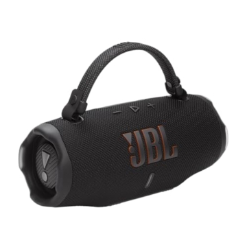 JBL Charge 6, tragbarer Bluetooth-Lautsprecher, 28 Stunden Akkulaufzeit, IP68 wasserdicht, Staub- und stoßfest, Pro Sound mit AI Sound Boost, Auracast Multi-Speaker, Schwarz - 7