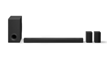 LG DS80TR 5.1.3 Dolby Atmos Soundbar (580W) mit kabellosem Subwoofer & Rücklautsprechern (Wow Cast, HDMI, Bluetooth) [2024], Schwarz - 9