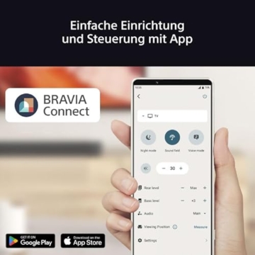 Sony BRAVIA Theatre System 6 (5.1-Kanal-Surround Sound, 1000 W, inkl. Rücklautsprecher & Subwoofer, Dolby Atmos, DTS:X, AI Voice Zoom 3 mit BRAVIA TV, DSEE, Multi-Stereo-Party-Modus) Schwarz - 15