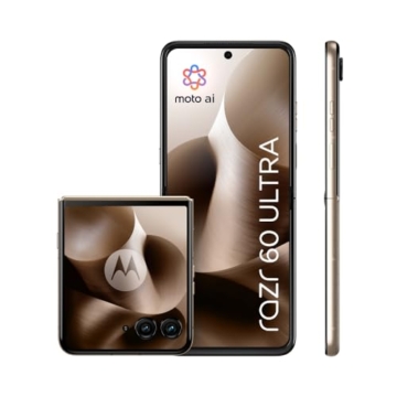 Motorola razr 60 Ultra Flip-Phone (6,96"-pOLED-Display/Robustes 4,0"-Außendisplay mit Gorilla Glass Ceramic, widerstandsfähig, wassergeschützt, 50-MP-Moto-AI-Kamera, 16/512 GB) Pantone Mountain Trail - 1